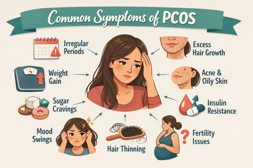 Common Symptoms of PCOS