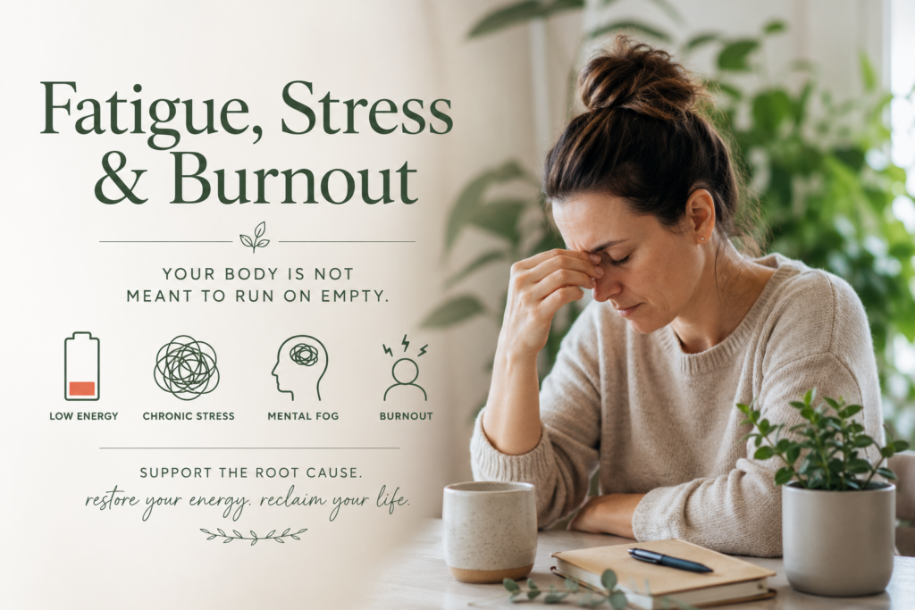 Fatigue, Stress, or Burnout? Understanding What Your Body May Be Telling You
