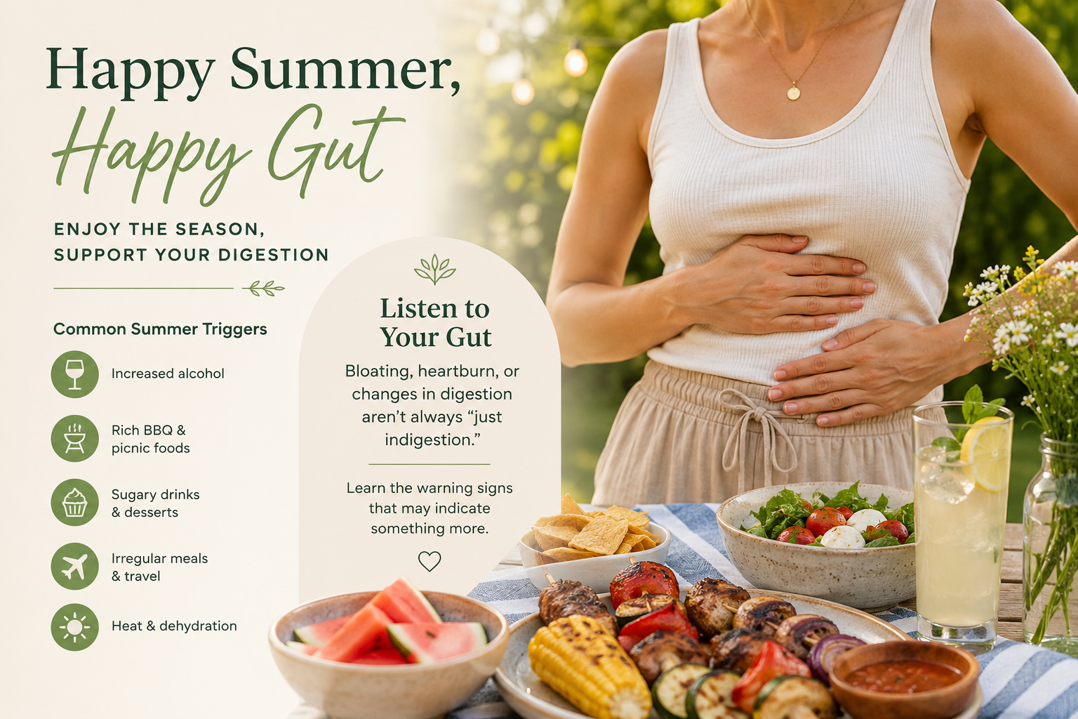 Summer Digestive Health: When Is It More Than Just Indigestion?